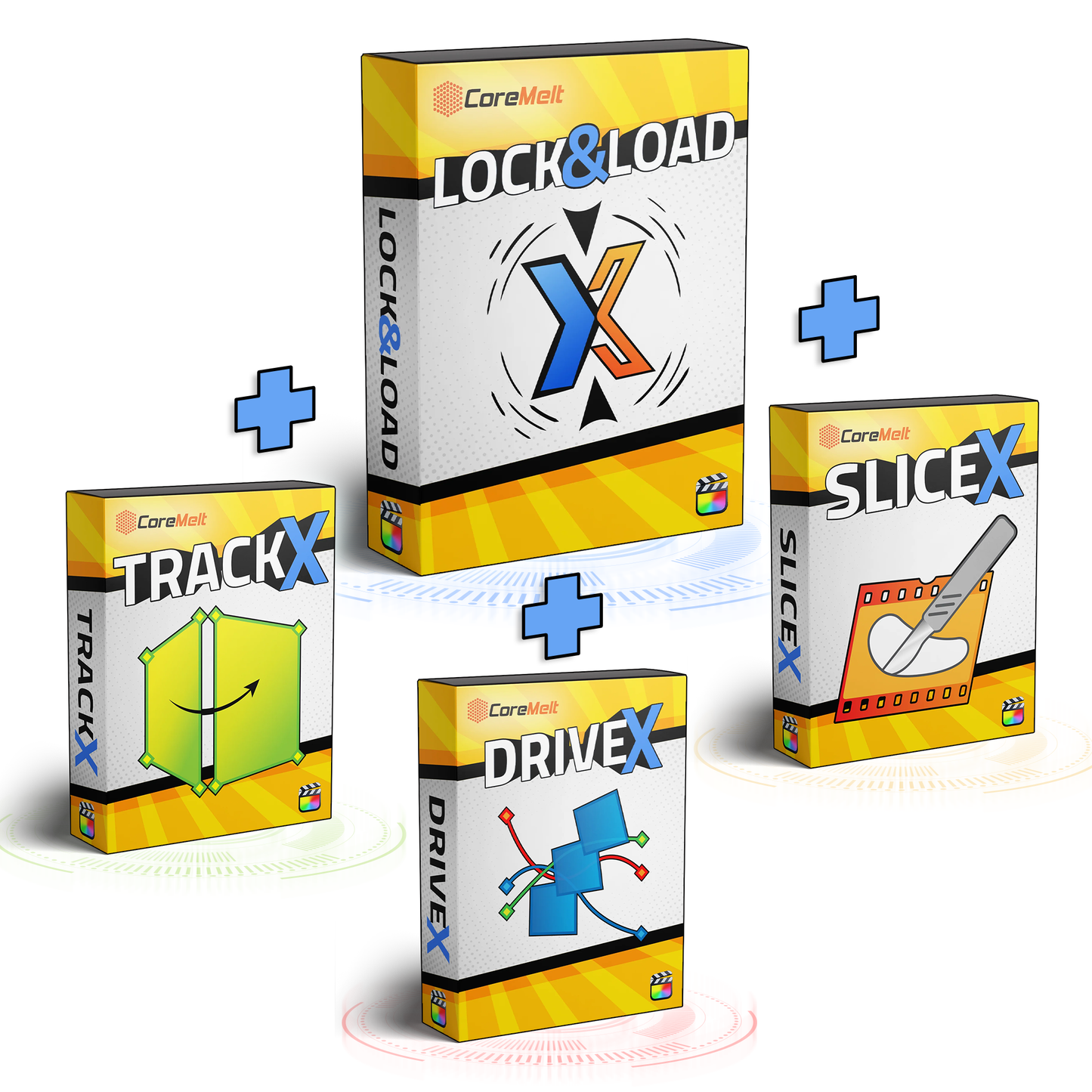 Lock and Load + SliceX + TrackX + DriveX