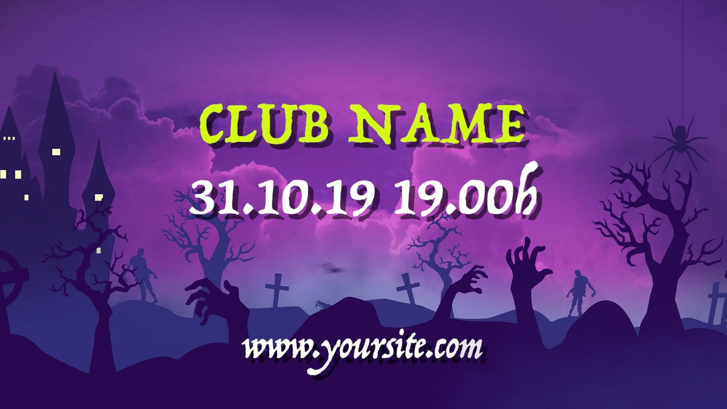 Halloween Party Parallax