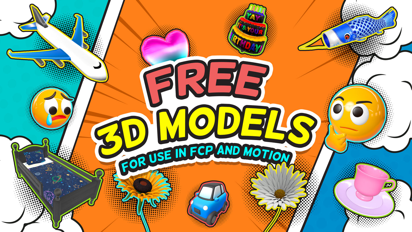 3D Model Pack: Bundle 1