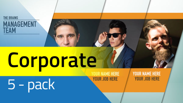 5 Pack: Corporate