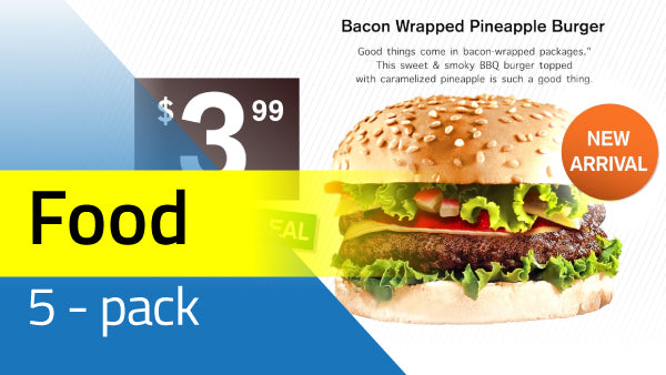5 Pack: Food