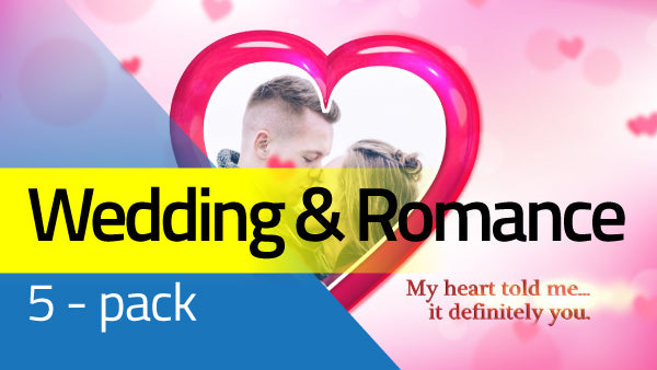 5 Pack: Wedding & Romance