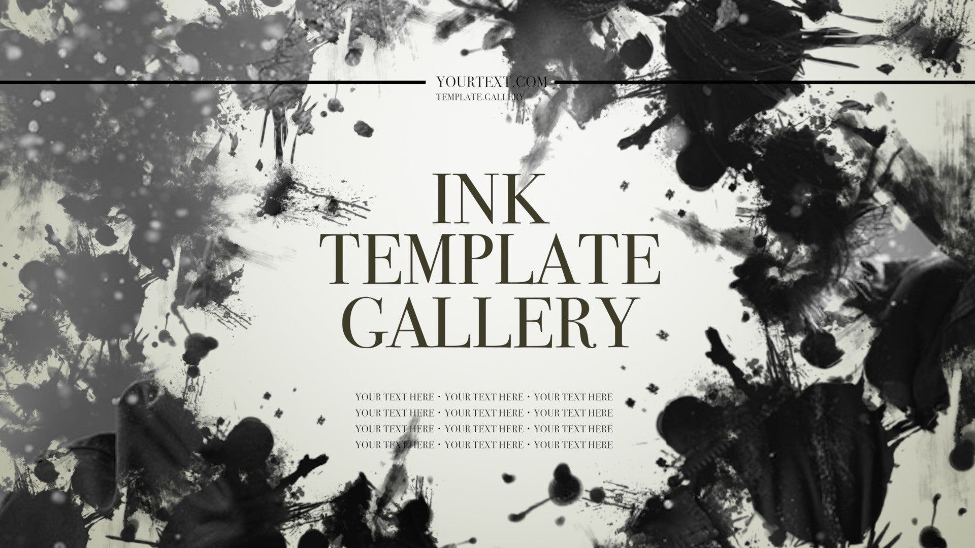 Ink Template Gallery – CoreMelt - Creators of plugins for video editors ...
