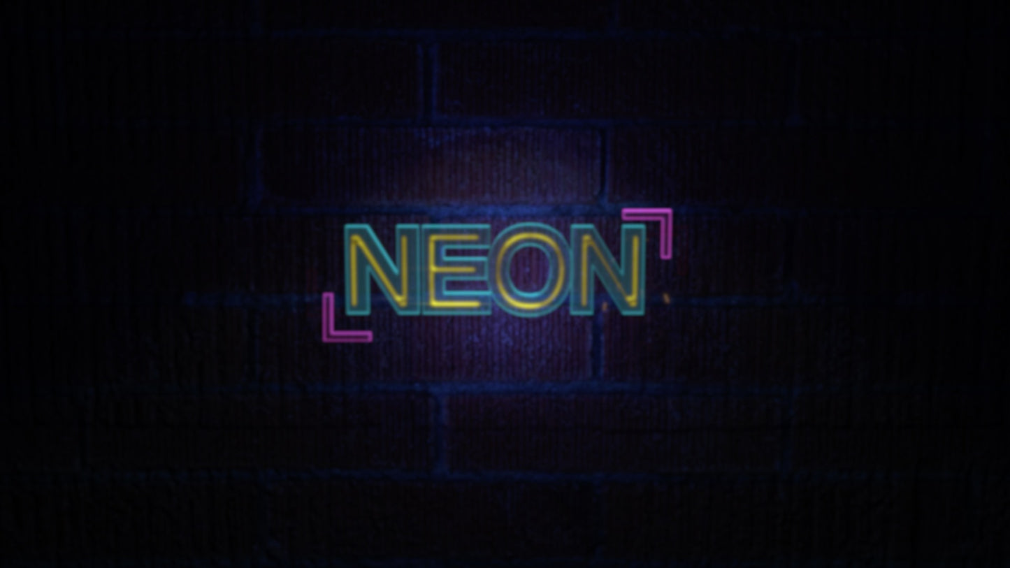 Neonlamp Template