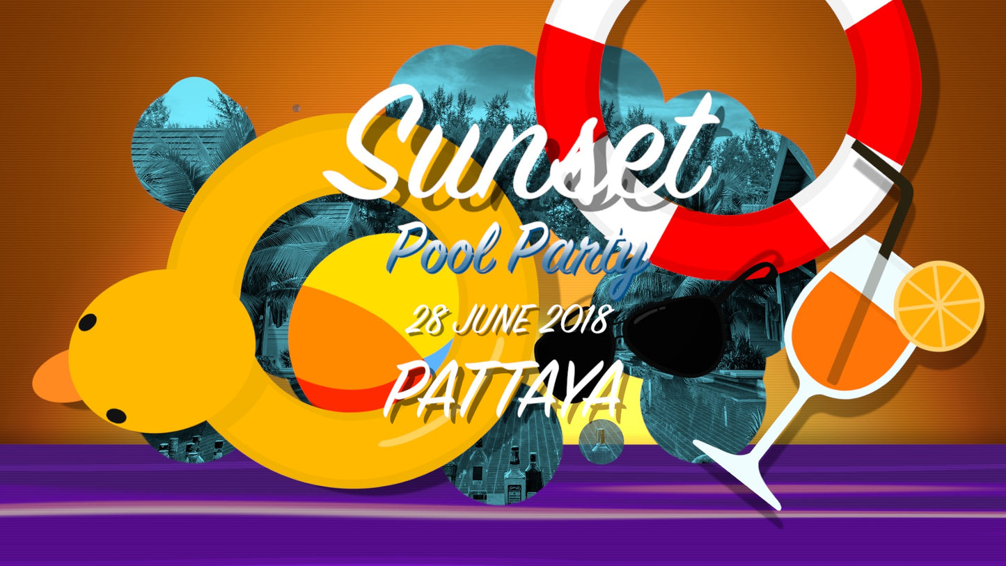 Sunset Pool Party